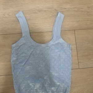 Abercrombie & Fitch Light Blue Tank Top size small